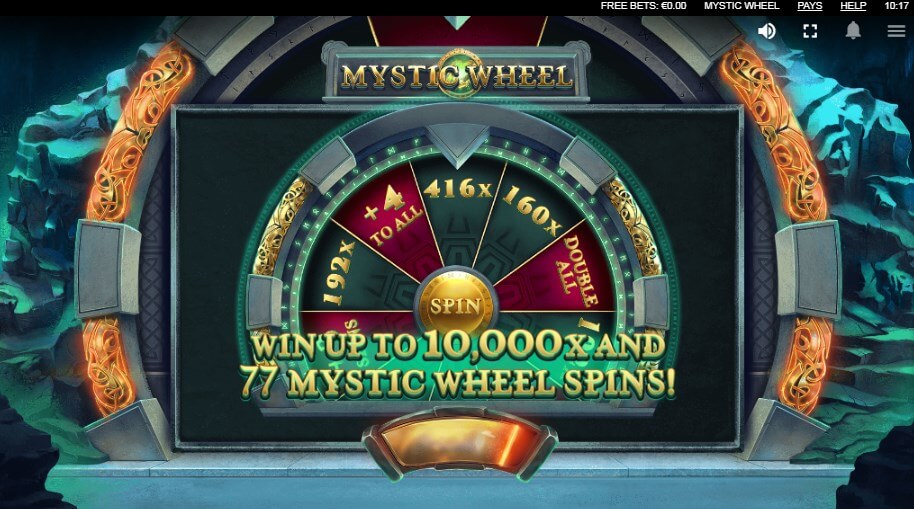 Mystic Wheel онлайн игра в казино