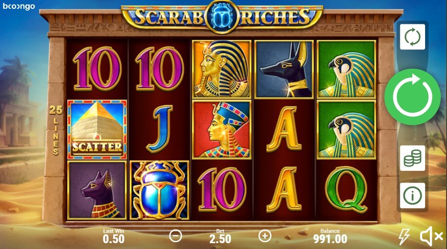 Scarab Riches игровой онлайн автомат