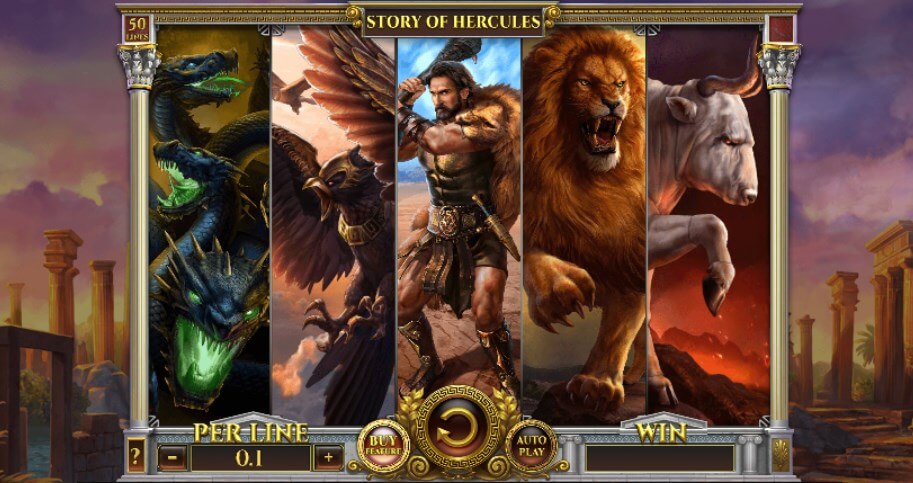 Story Of Hercules играть онлайн в казино